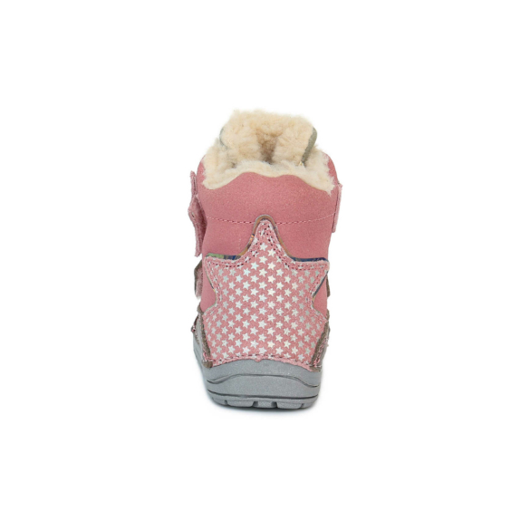 D.D.Step Vízlepergető kislány bokacipő-rózsaszín