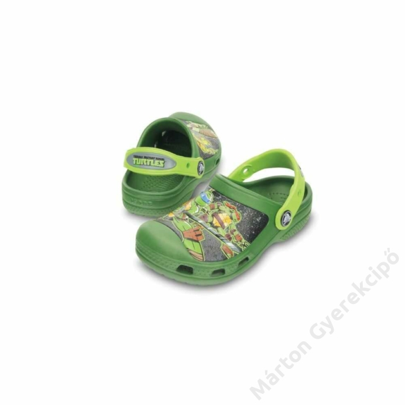 Crocs Teenage Mutant Ninja gyerek papucs, zöld
