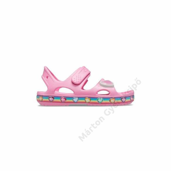 Crocs Fun Lab Rainbow Sandal- pink/lemonade