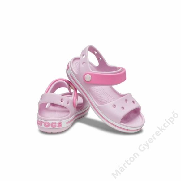 Crocs Kids Crocband Sandal gyerek szandál, ballerina pink