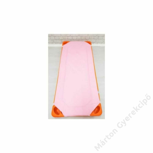 Rózsaszín óvodai derékalj - fektető, 130x56 cm 