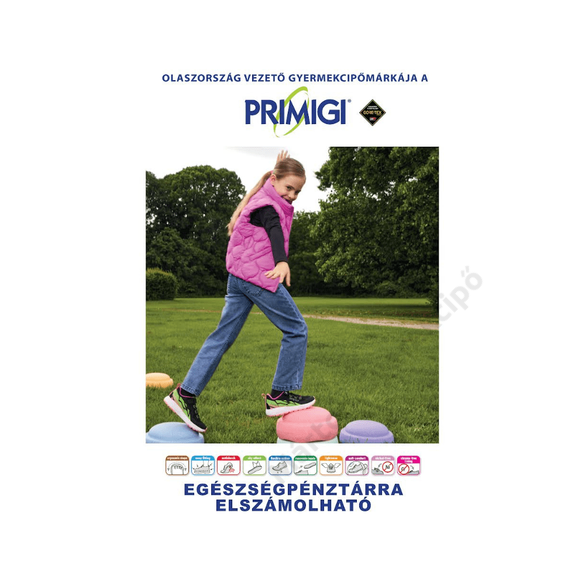 Primigi lány zárt gyerekcipő, csillag-szív mintával, ezüst