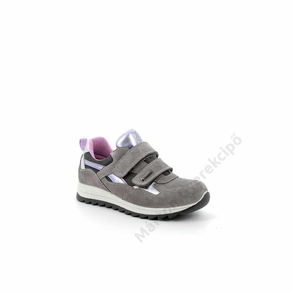 PRIMIGI GORE-TEX vízálló lány sportcipő, szürke/levendula