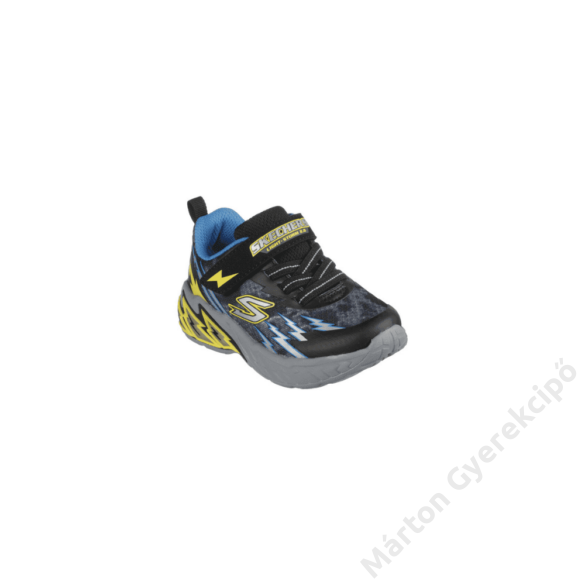 Skechers LIGHT STORM világító sportcipő- szürke/fekete