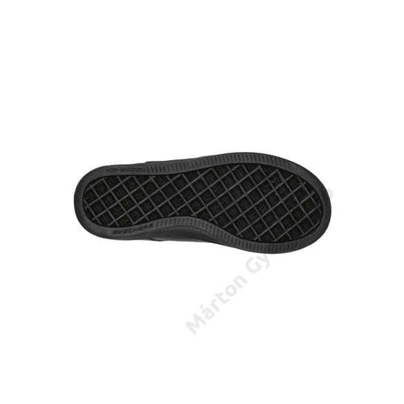 Skechers Sport Court 92 - Zelder fekete fiú vízlepergető sportcipő