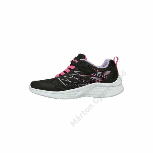 Skechers Microsped - Bold Delight, fekete/pink