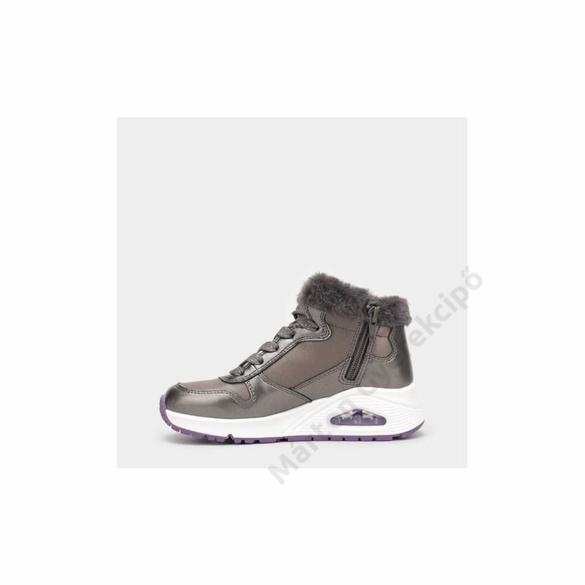 Skechers UNO - COZY ON AIR, metál arany