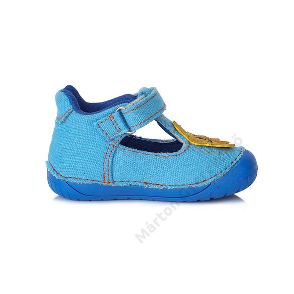 D.D.Step Kisfiú Barefoot nyitott cipő-kék