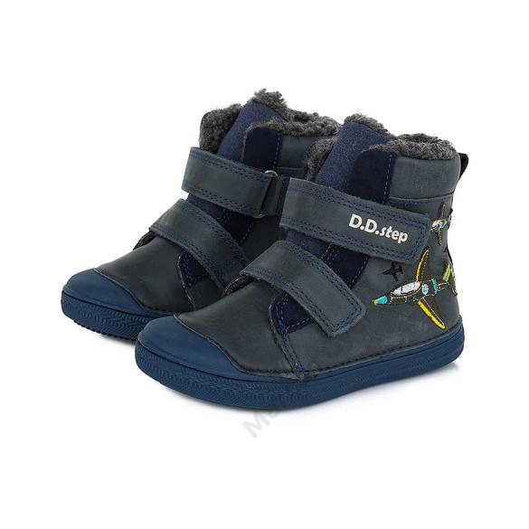 D.D.Step Kisfiú bokacipő, kék