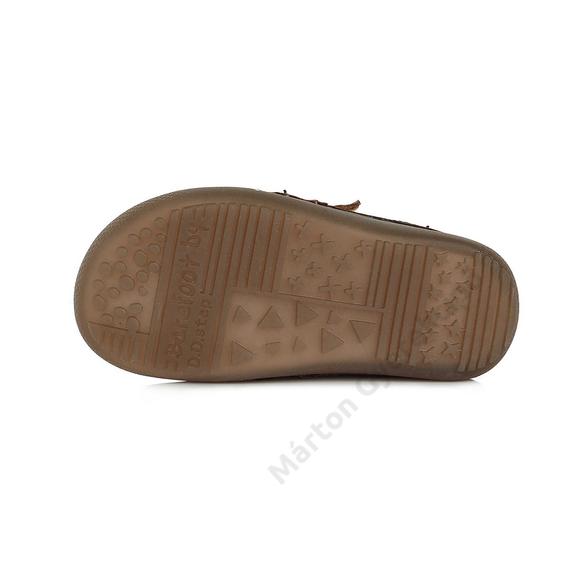 D.D.Step Kislány &quot;Barefoot&quot; bokacipő, cicás- barna
