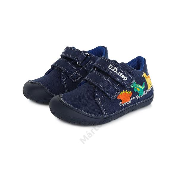 D.D.Step Kisfiú &quot;Barefoot&quot; vászoncipő, kék