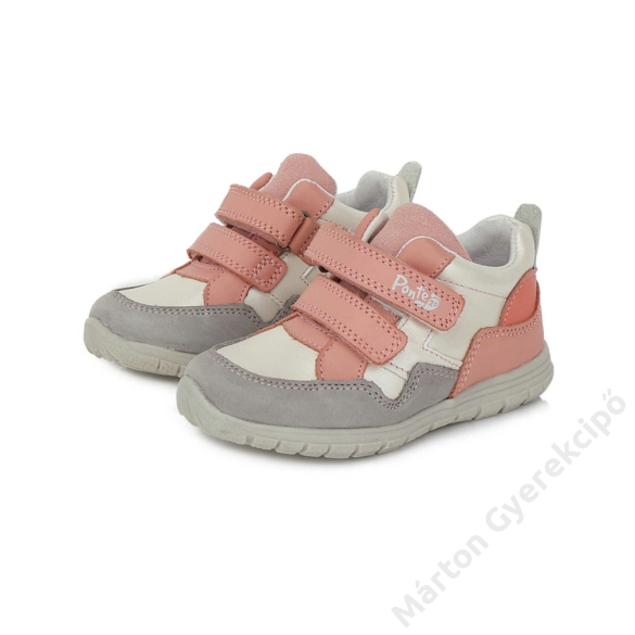 Ponte20 Szupinált kislány cipő, rózsaszín/fehér
